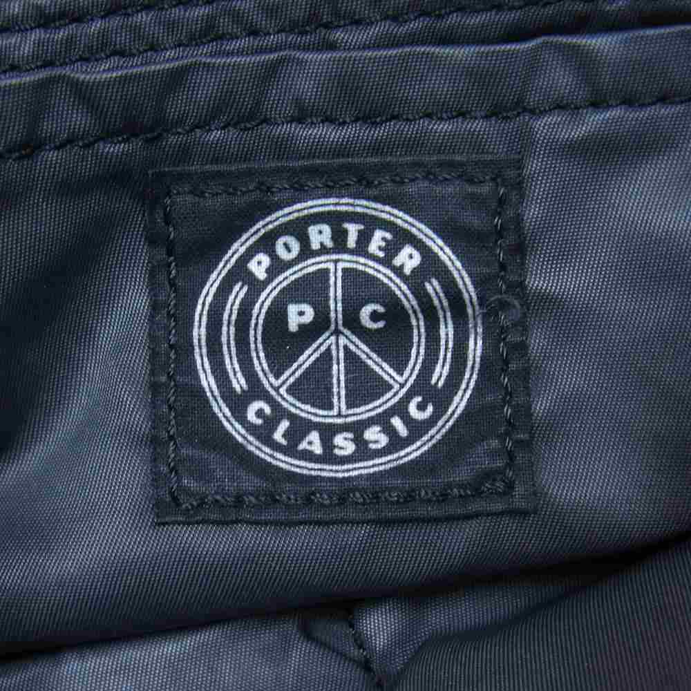PORTER CLASSIC ポータークラシック SUPER NYLON WALLET POUCH スーパーナイロン ウォレットポーチ ショルダー チャコール系【中古】