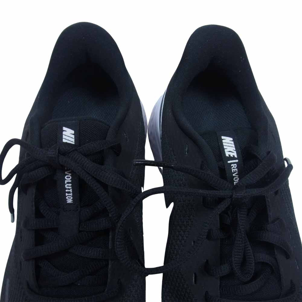 NIKE ナイキ BQ6714-003 Revolution 5 レボリューション5 スニーカー ブラック系 26cm【美品】【中古】