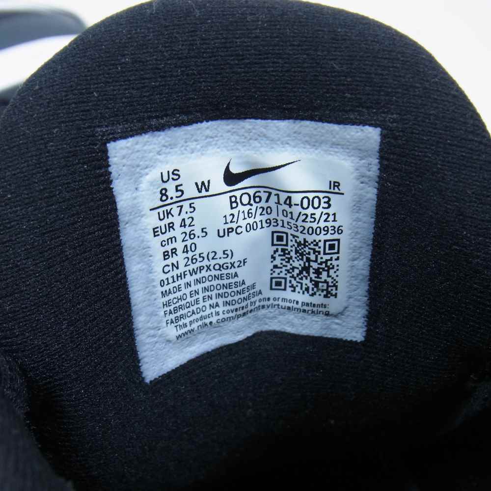 NIKE ナイキ BQ6714-003 Revolution 5 レボリューション5 ブラック系 26.5cm【中古】