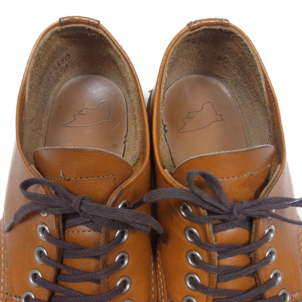 RED WING レッドウィング 9895 Irish Seter Oxford アイリッシュ セッター オックスフォード ゴールドラセット セコイア 犬タグ 復刻 モックトゥ ブーツ ブラウン系 7.5D【中古】
