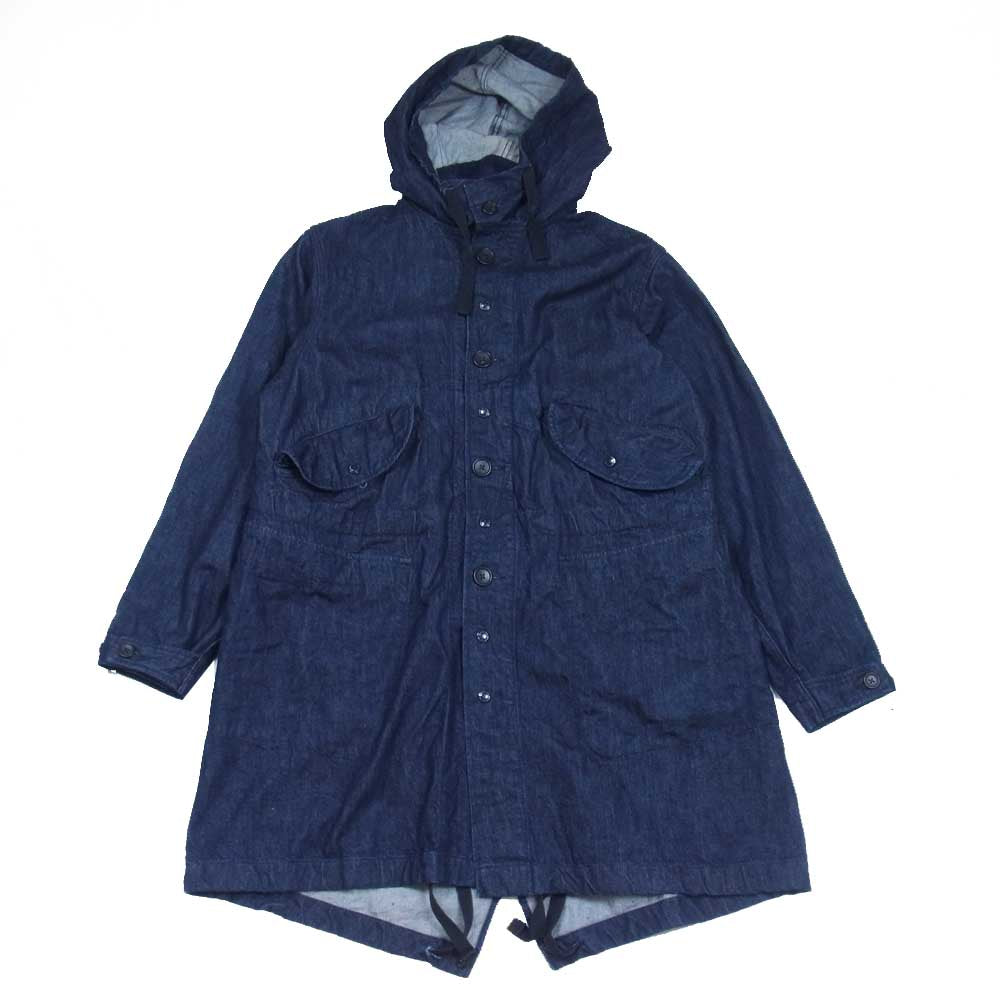 Engineered Garments エンジニアードガーメンツ 18AW M-51 ハイランドパーカ デニム モッズコート インディゴブルー系 S【中古】