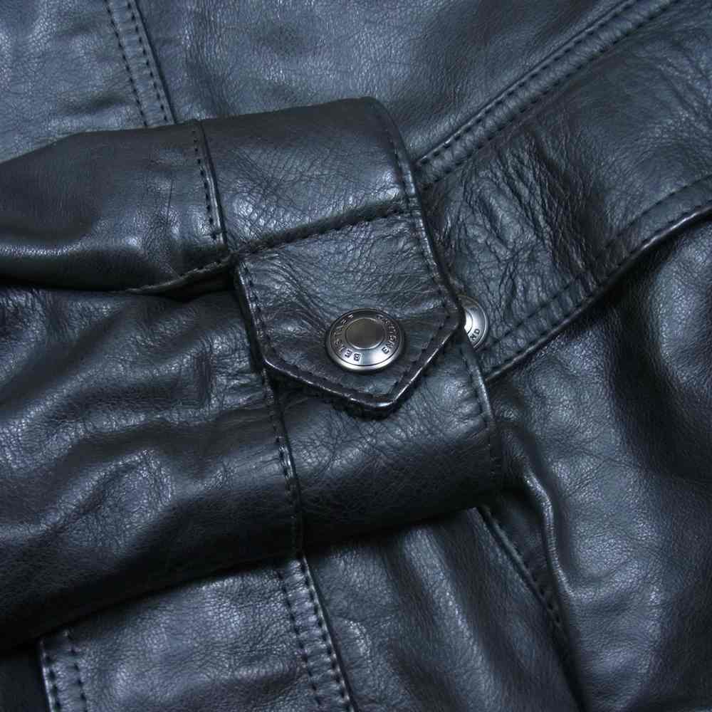BELSTAFF ベルスタッフ 71050527 TRIALMASTER PANTHER JACKET レザー バイカージャケット ブラック系 44【美品】【中古】