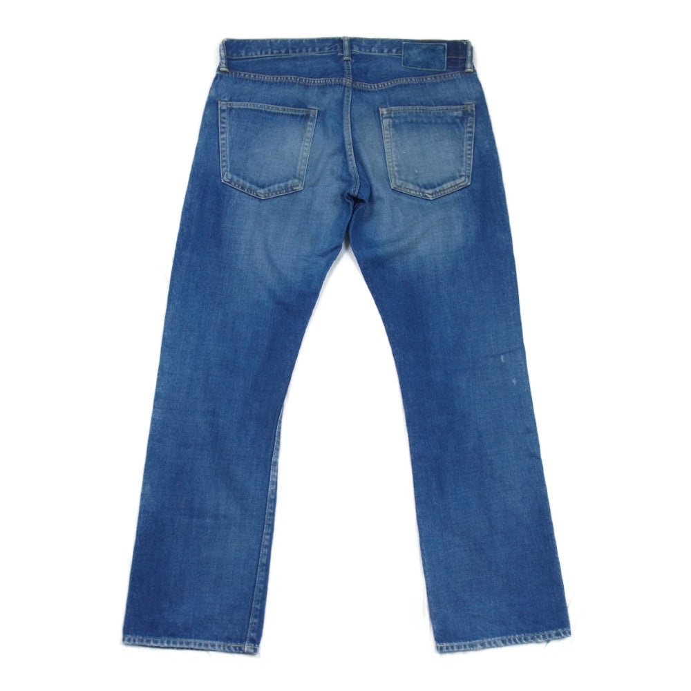 VISVIM ビズビム 17SS 0117105005012 SOCIAL SCULPTURE 01 SLIM DAMAGED-5 デニムパンツ インディゴブルー系 34【中古】