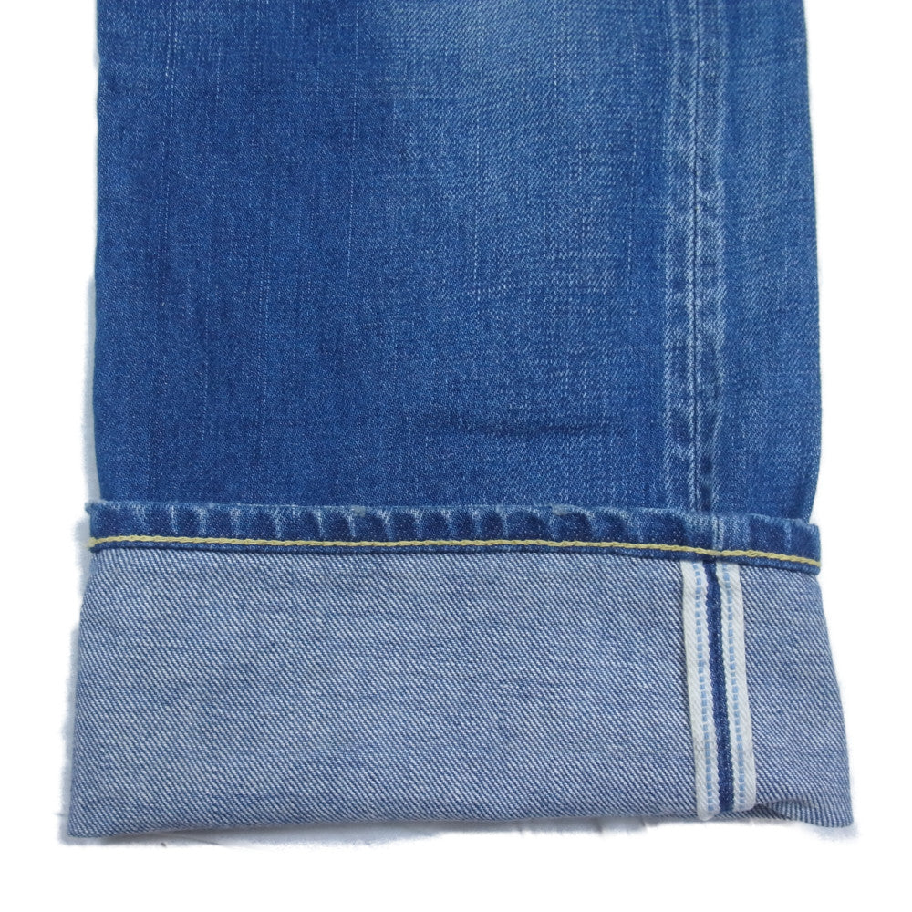 VISVIM ビズビム 17SS 0117105005012 SOCIAL SCULPTURE 01 SLIM DAMAGED-5 デニムパンツ インディゴブルー系 34【中古】