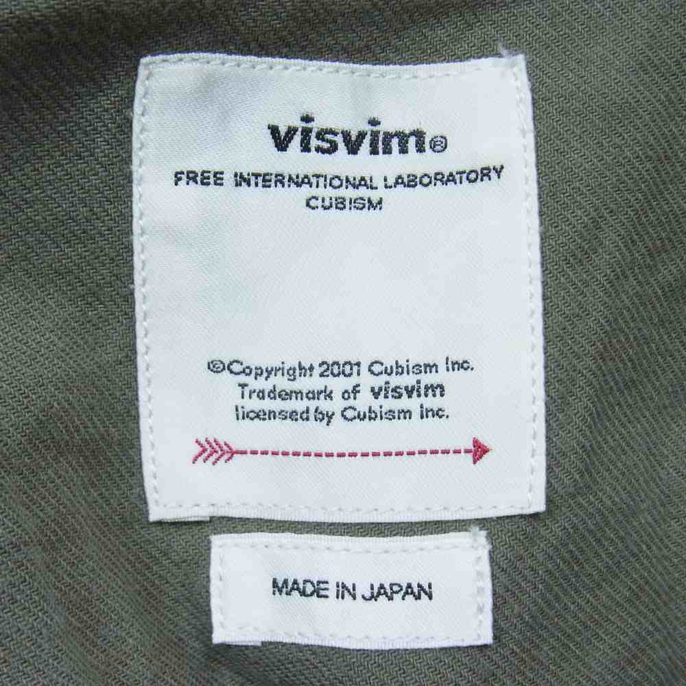 VISVIM ビズビム 18AW 0118205008012 F.I.L EXCLUSIVE アイガー サンクション パンツ カーゴパンツ グリーン系 2【中古】