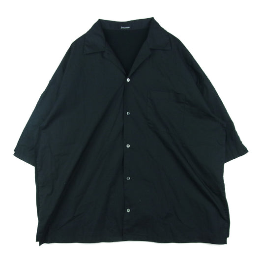 UNDERCOVER アンダーカバー UI1B4405-2 Undercoverism アンダーカバーイズム 後CS切替 半袖 BIG シャツ ブラック系 4【美品】【中古】