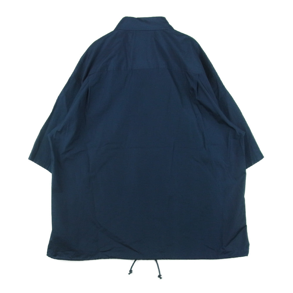 UNDERCOVER アンダーカバー 22SS UC1B4404-1 S/S SHIRT JACKET 高密度 CTBIG 半袖 シャツ ジャケット ブラック系 4【美品】【中古】