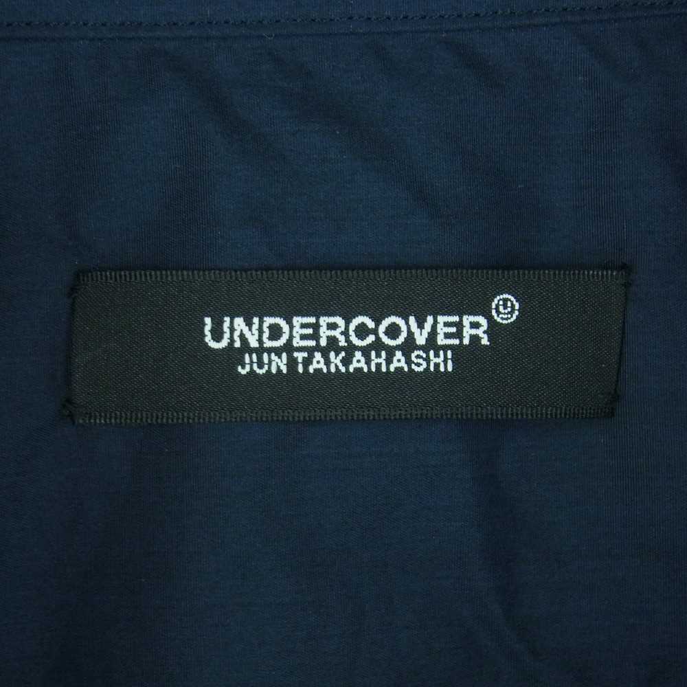 UNDERCOVER アンダーカバー 22SS UC1B4404-1 S/S SHIRT JACKET 高密度 CTBIG 半袖 シャツ ジャケット ブラック系 4【美品】【中古】