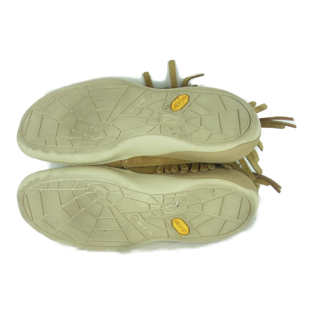 VISVIM ビズビム KUIVA SHAMAN-FOLK スエード フォーク モカシン シューズ ブーツ ブラウン系 US9.5【中古】