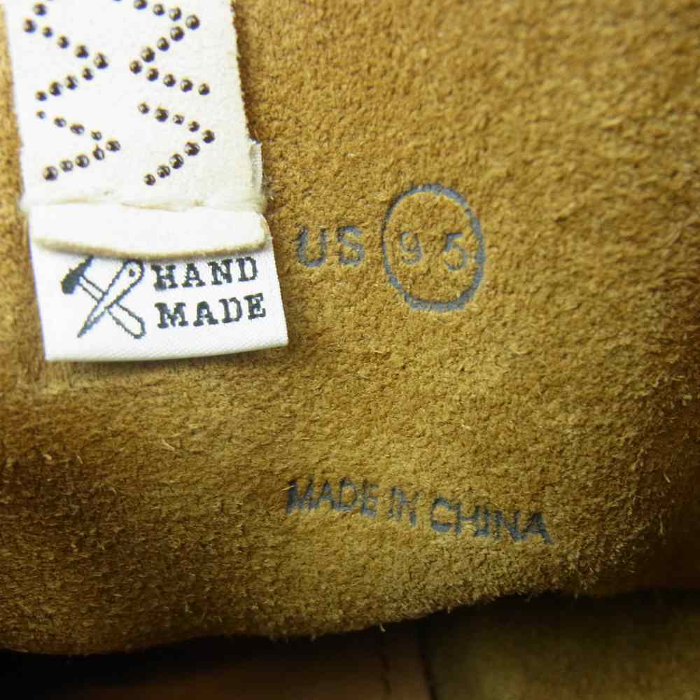 VISVIM ビズビム KUIVA SHAMAN-FOLK スエード フォーク モカシン シューズ ブーツ ブラウン系 US9.5【中古】