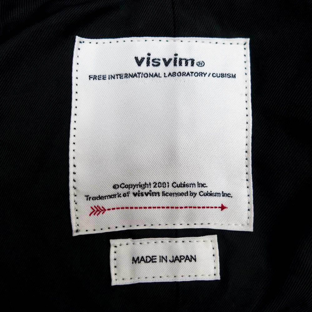 VISVIM ビズビム 22SS 0122105013019 LEVINSON FISHTAIL 泥染め フィッシュテール モッズ ミリタリー コート ブラック系 3【中古】