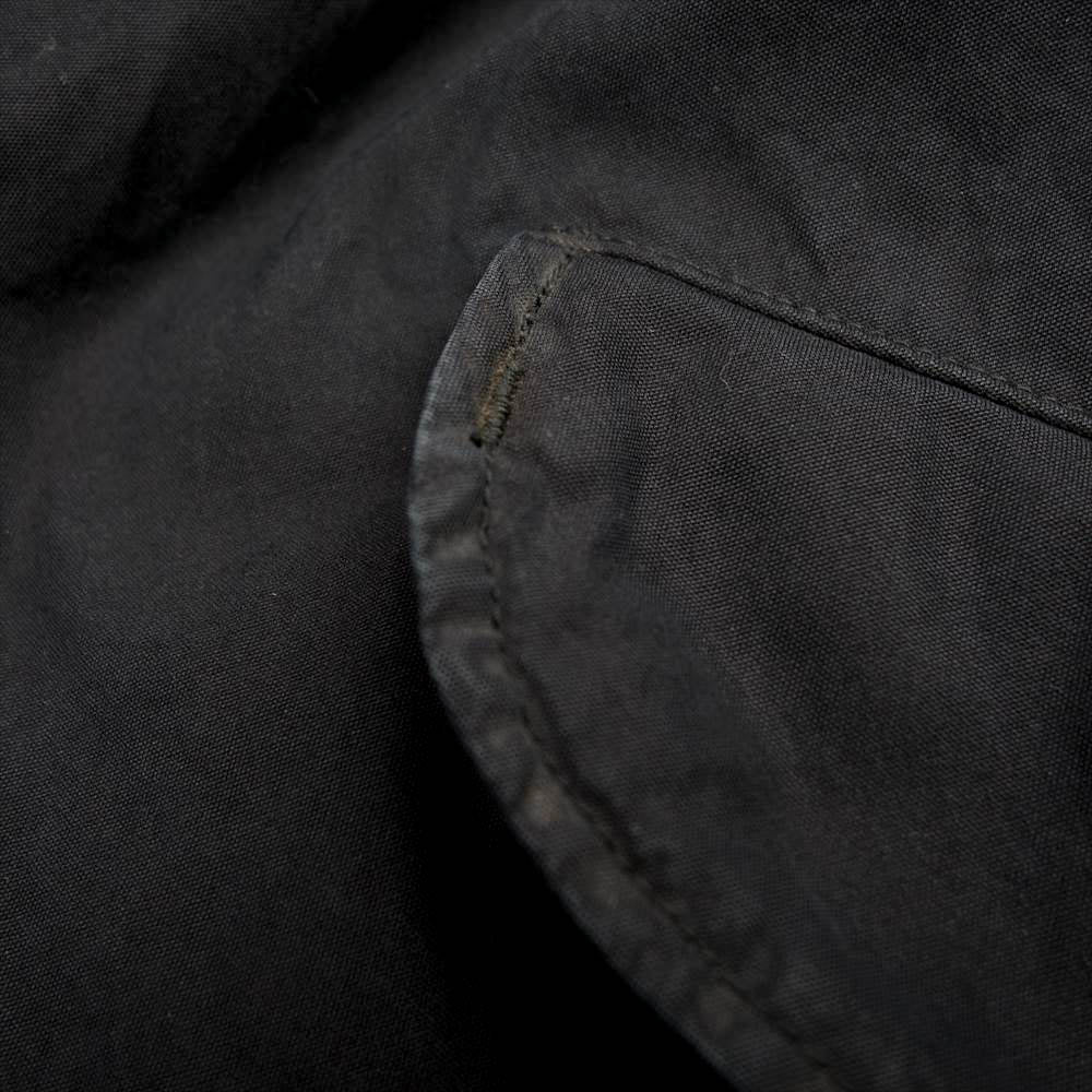VISVIM ビズビム 22SS 0122105013019 LEVINSON FISHTAIL 泥染め フィッシュテール モッズ ミリタリー コート ブラック系 3【中古】