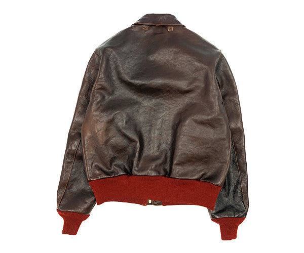 Buzz Rickson's バズリクソンズ BR80367 Type A-2 赤リブ 馬革 ホース