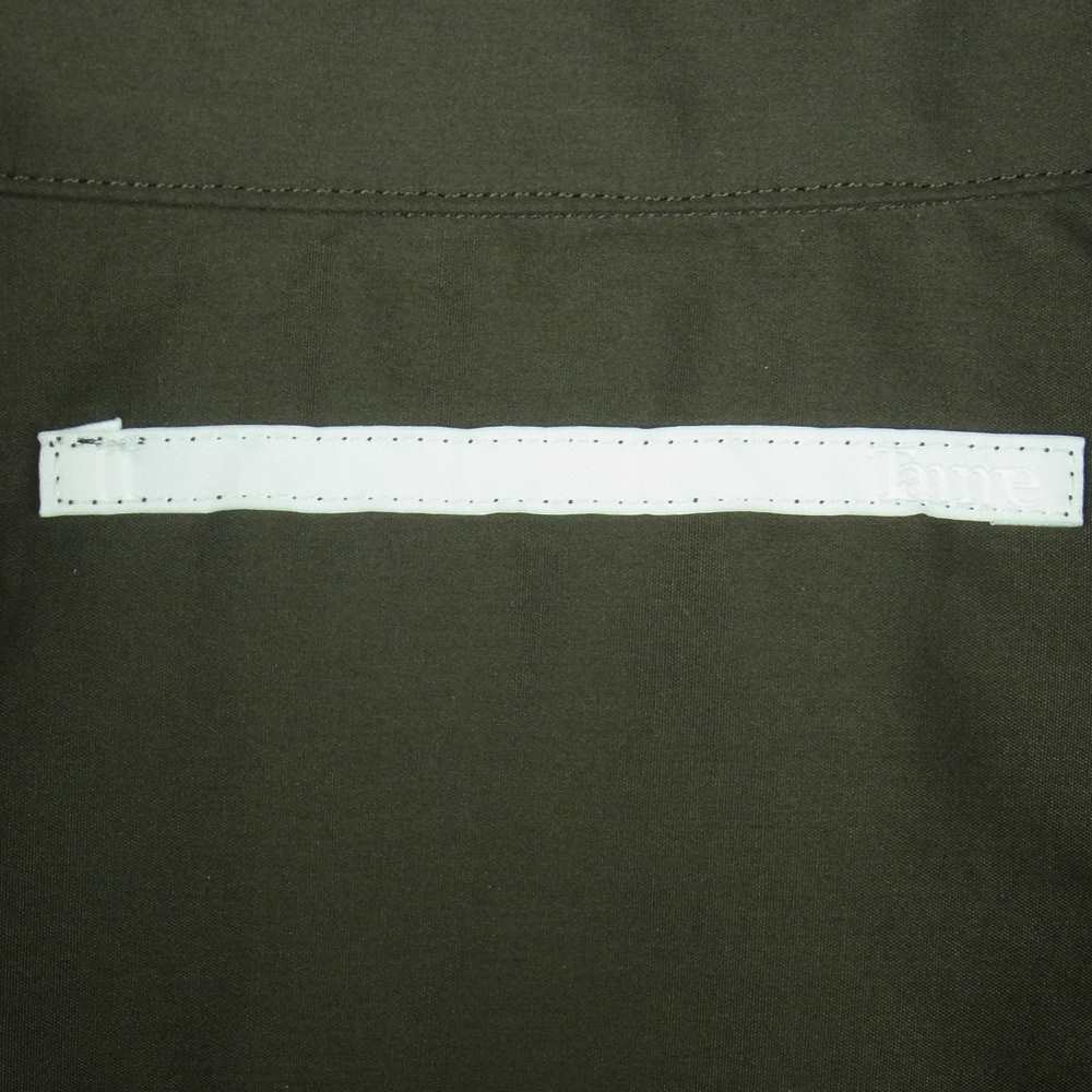 タム 22SS 22S0022 T.T S/S SHIRT 半袖 シャツ コットン 日本製 カーキ系 2【中古】
