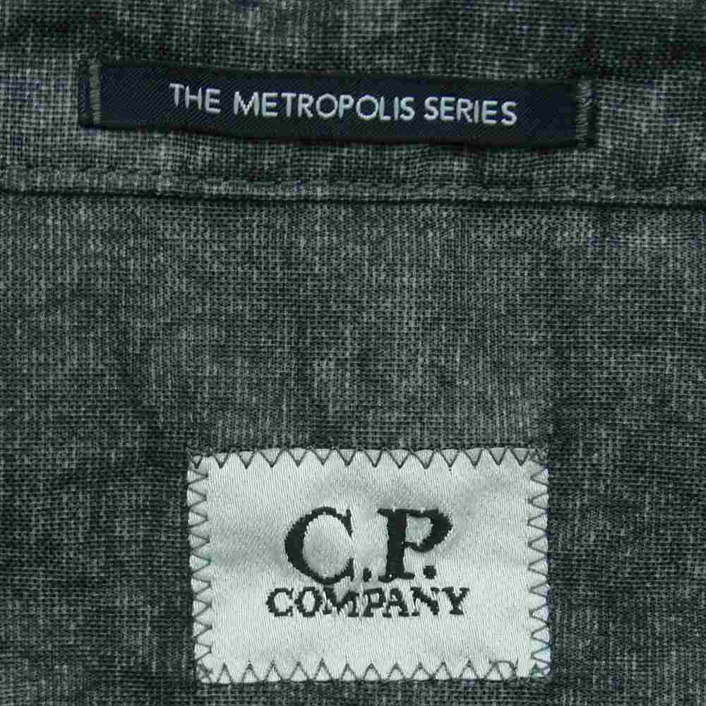 C.P.Company シーピーカンパニー 12CMOW200A METROPOLIS JACKET ガーメントダイ メトロポリス ジャケット グレー系【美品】【中古】