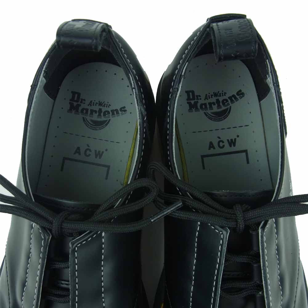 Dr.Martens ドクターマーチン A-COLD-WALL アコールドウォール 1461 ACW WORK SHOE シューズ ブラック系 UK9【美品】【中古】