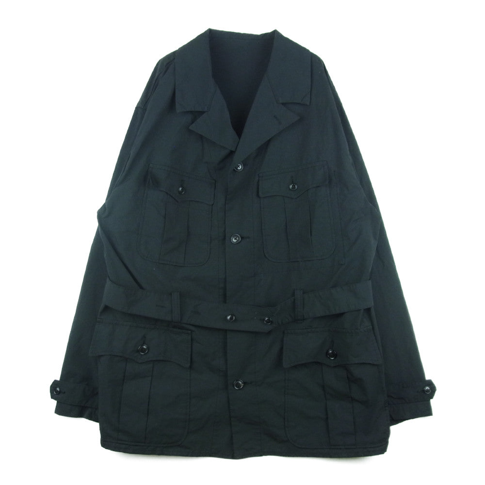 PORTER CLASSIC ポータークラシック WEATHER BINGHAM JACKET ウェザー ビンガム ジャケット ブラック系 L【中古】
