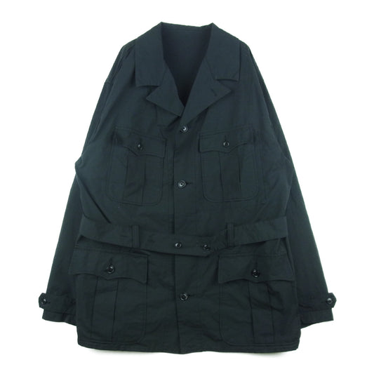 PORTER CLASSIC ポータークラシック WEATHER BINGHAM JACKET ウェザー ビンガム ジャケット ブラック系 L【中古】