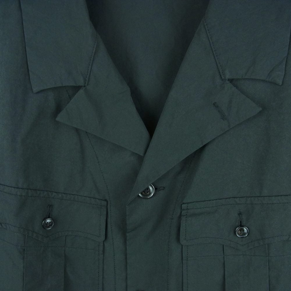 PORTER CLASSIC ポータークラシック WEATHER BINGHAM JACKET ウェザー ビンガム ジャケット ブラック系 L【中古】
