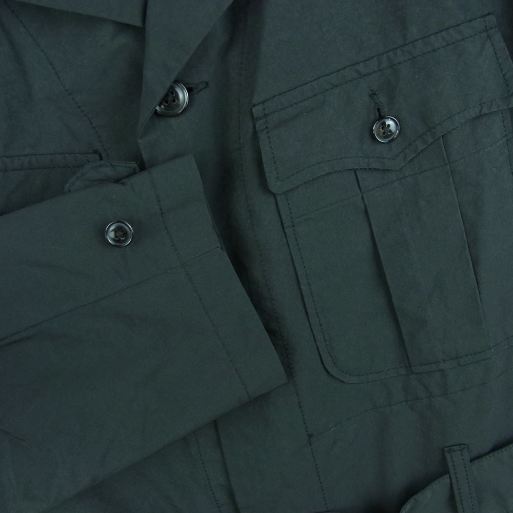 PORTER CLASSIC ポータークラシック WEATHER BINGHAM JACKET ウェザー ビンガム ジャケット ブラック系 L【中古】