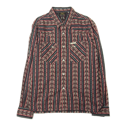 THE FLAT HEAD ザフラットヘッド Black Mint ウエスタン シャツ マルチカラー系 40【中古】