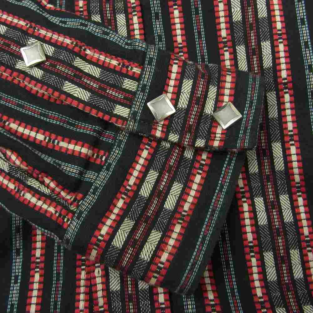 THE FLAT HEAD ザフラットヘッド Black Mint ウエスタン シャツ マルチカラー系 40【中古】