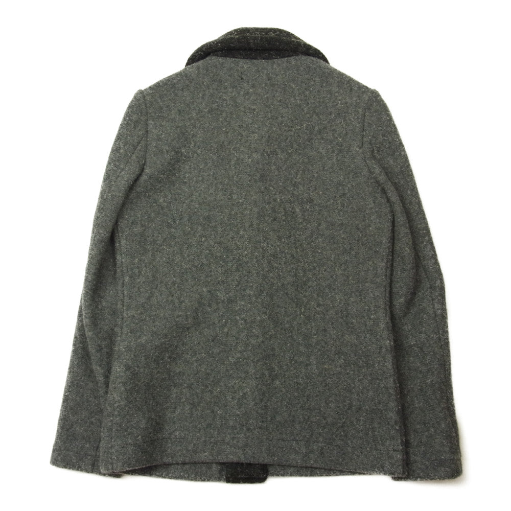 JELADO ジェラード ショールカラー カーディガン ケンピツイード ジャケット グレー系 36【中古】