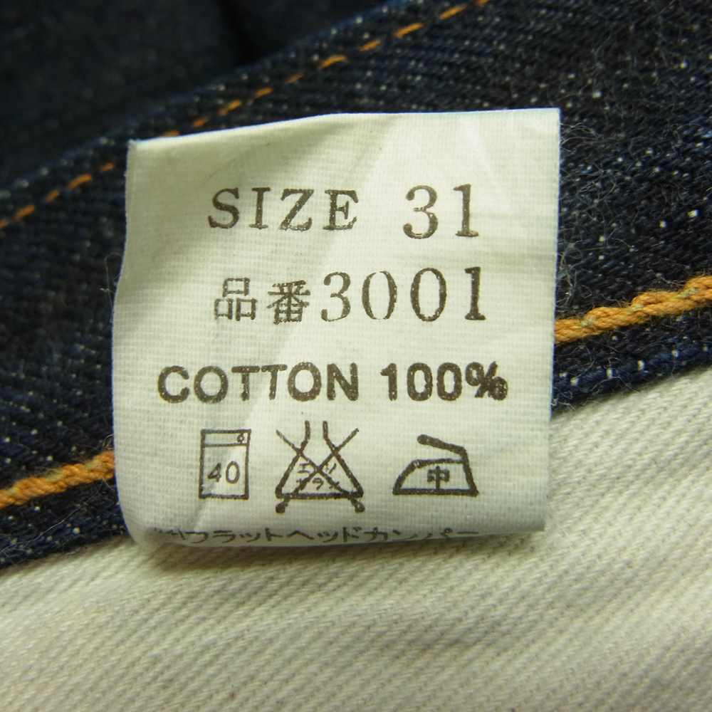 THE FLAT HEAD ザフラットヘッド 3001 スリムストレート デニム パンツ インディゴブルー系 31【中古】