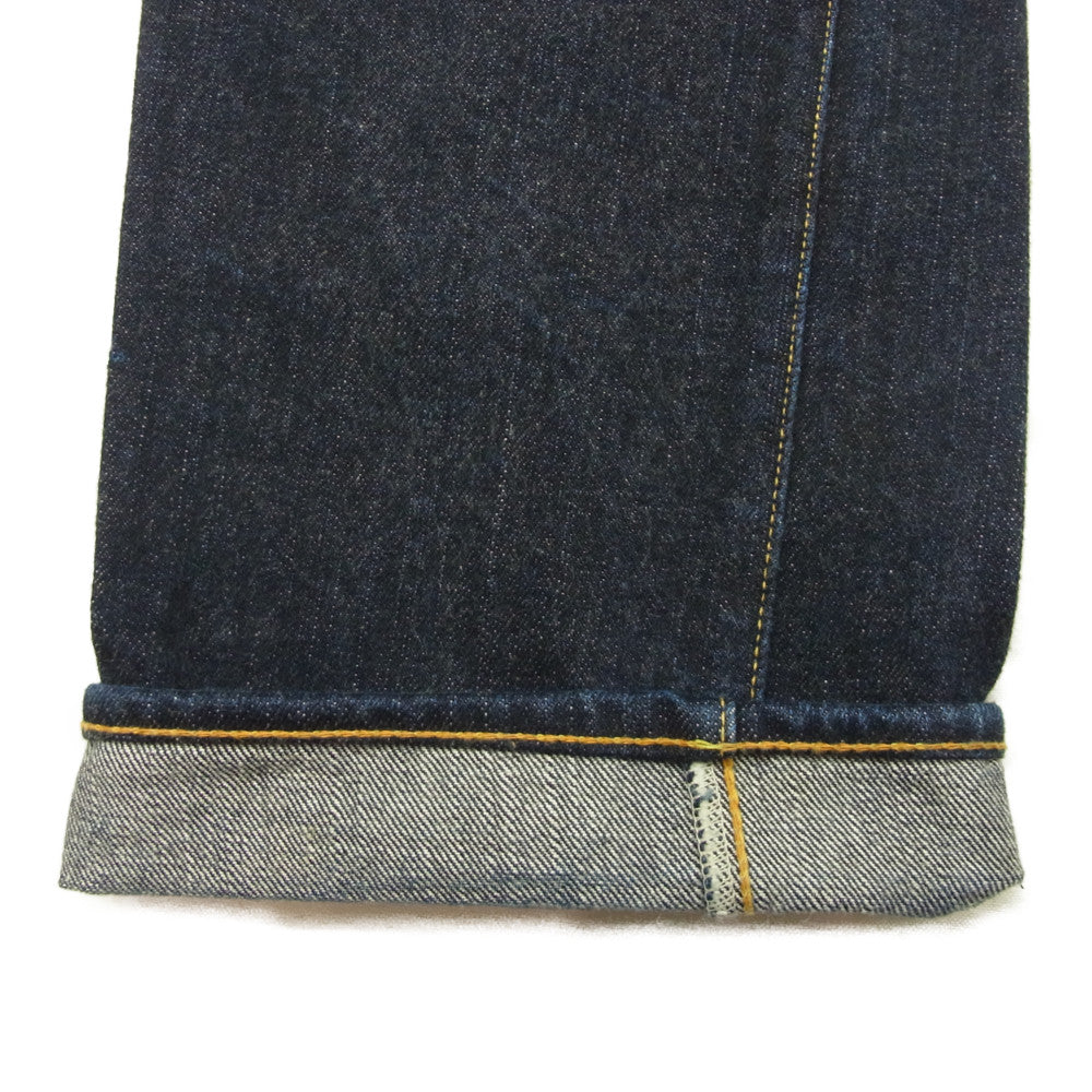 THE FLAT HEAD ザフラットヘッド 3001 スリムストレート デニム パンツ インディゴブルー系 31【中古】