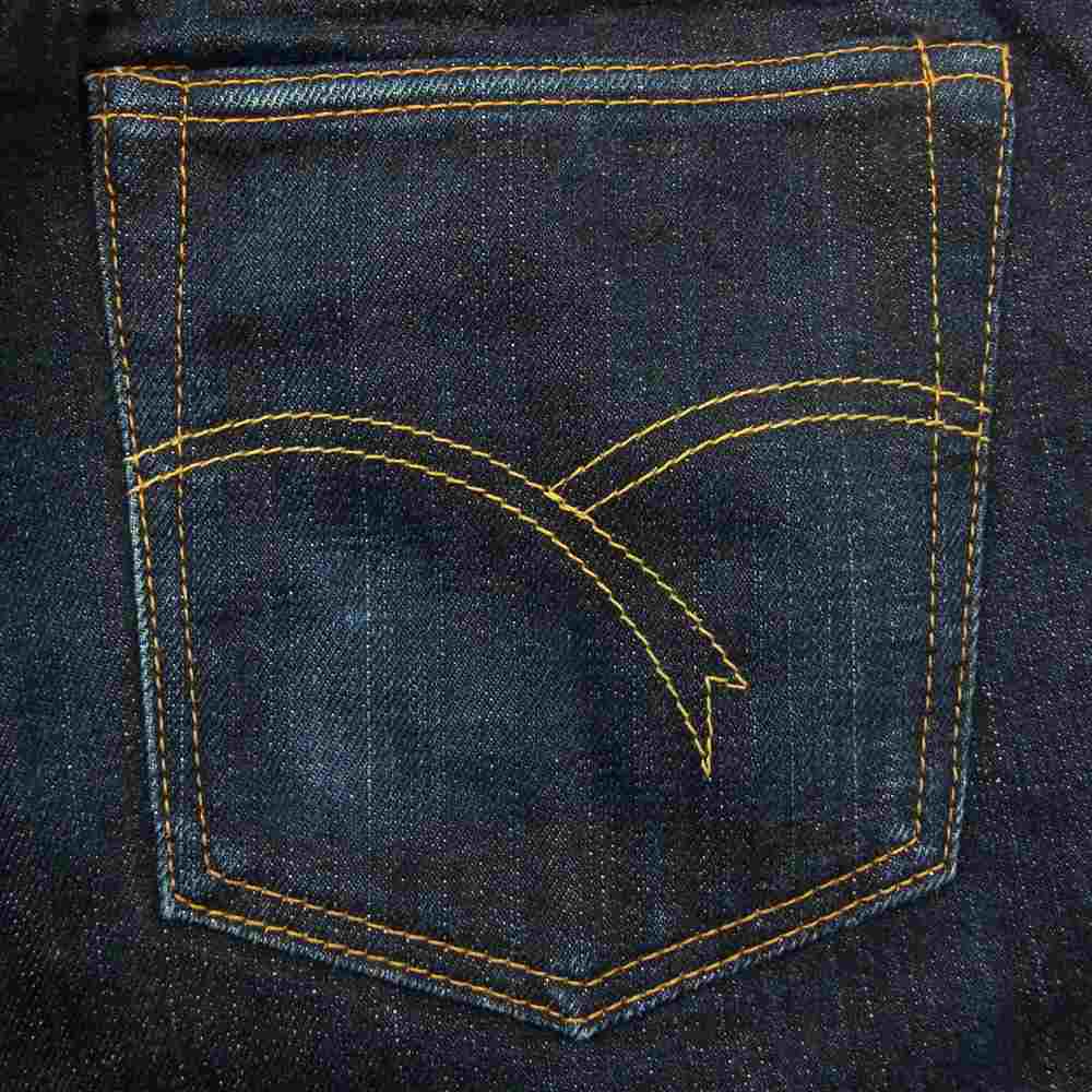 THE FLAT HEAD ザフラットヘッド 3001 スリムストレート デニム パンツ インディゴブルー系 31【中古】