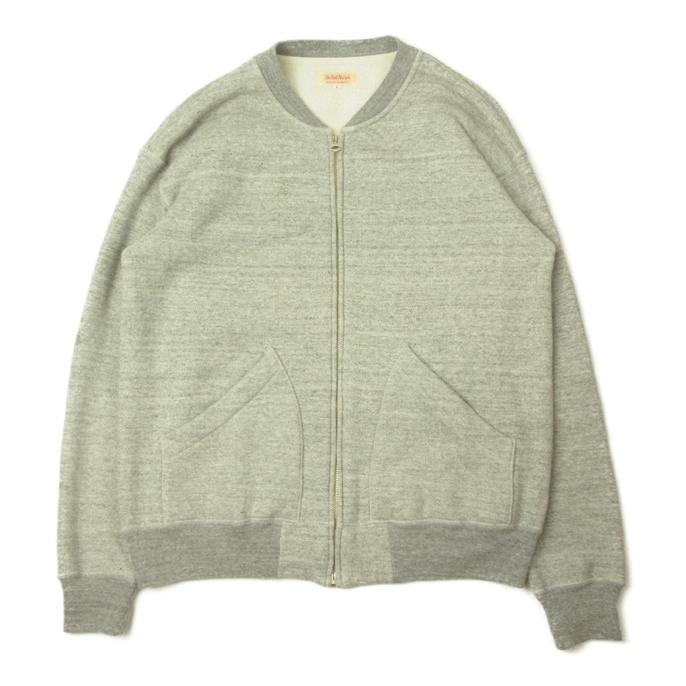 The REAL McCOY'S ザリアルマッコイズ フルジップ スウェット カーディガン グレー系 S【中古】