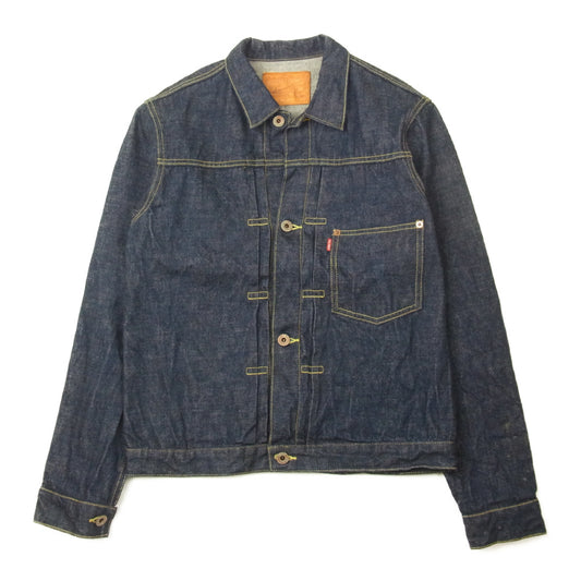 JELADO ジェラード 44DENIM JACKET T-BACK 14oz ジェラード 44デニム 1944年 世界大戦モデル Tバック仕様 インディゴブルー系 S【中古】