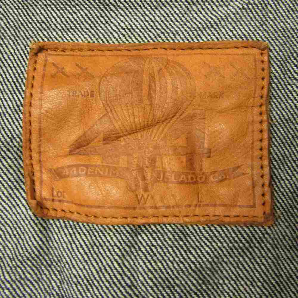 JELADO ジェラード 44DENIM JACKET T-BACK 14oz ジェラード 44デニム 1944年 世界大戦モデル Tバック仕様 インディゴブルー系 S【中古】