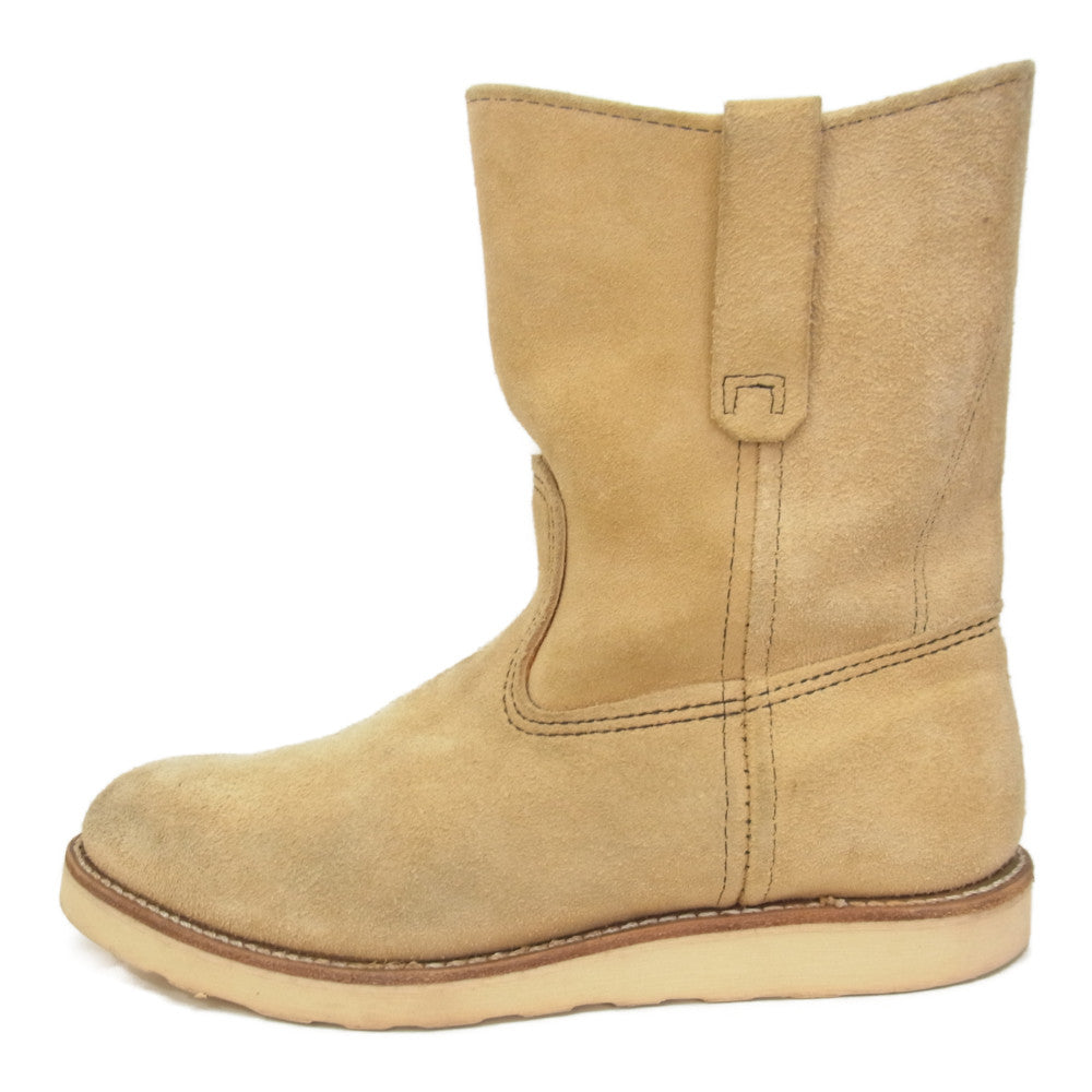 RED WING レッドウィング 8168 Pecos Boots ペコス ベージュ系 8 1/2E【中古】