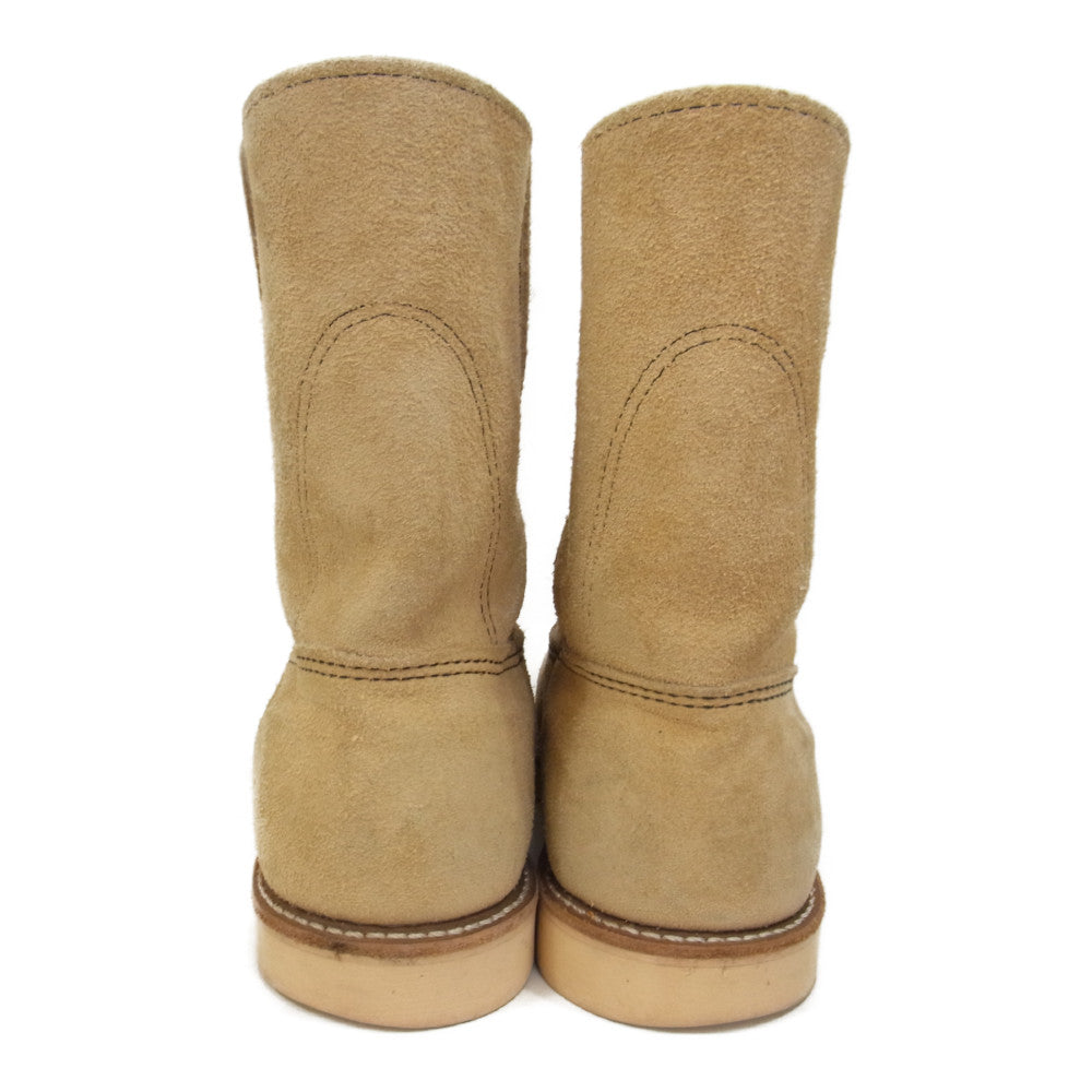 RED WING レッドウィング 8168 Pecos Boots ペコス ベージュ系 8 1/2E【中古】