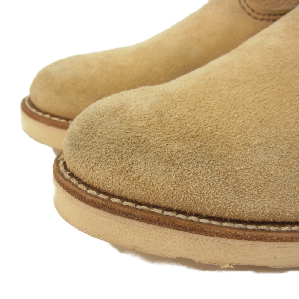 RED WING レッドウィング 8168 Pecos Boots ペコス ベージュ系 8 1/2E【中古】