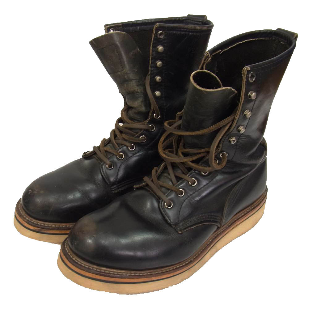 RED WING レッドウィング 2218 PT83 スチールトゥ ロガー ダークブラウン系 8 1/2【中古】