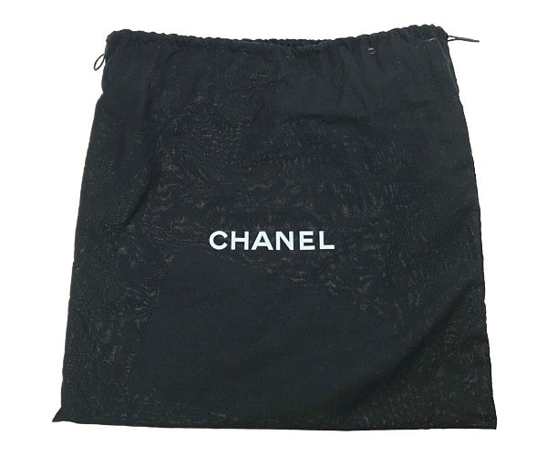 CHANEL シャネル A90766 ガールシャネル ショルダー レザー バッグ ブラック系【中古】