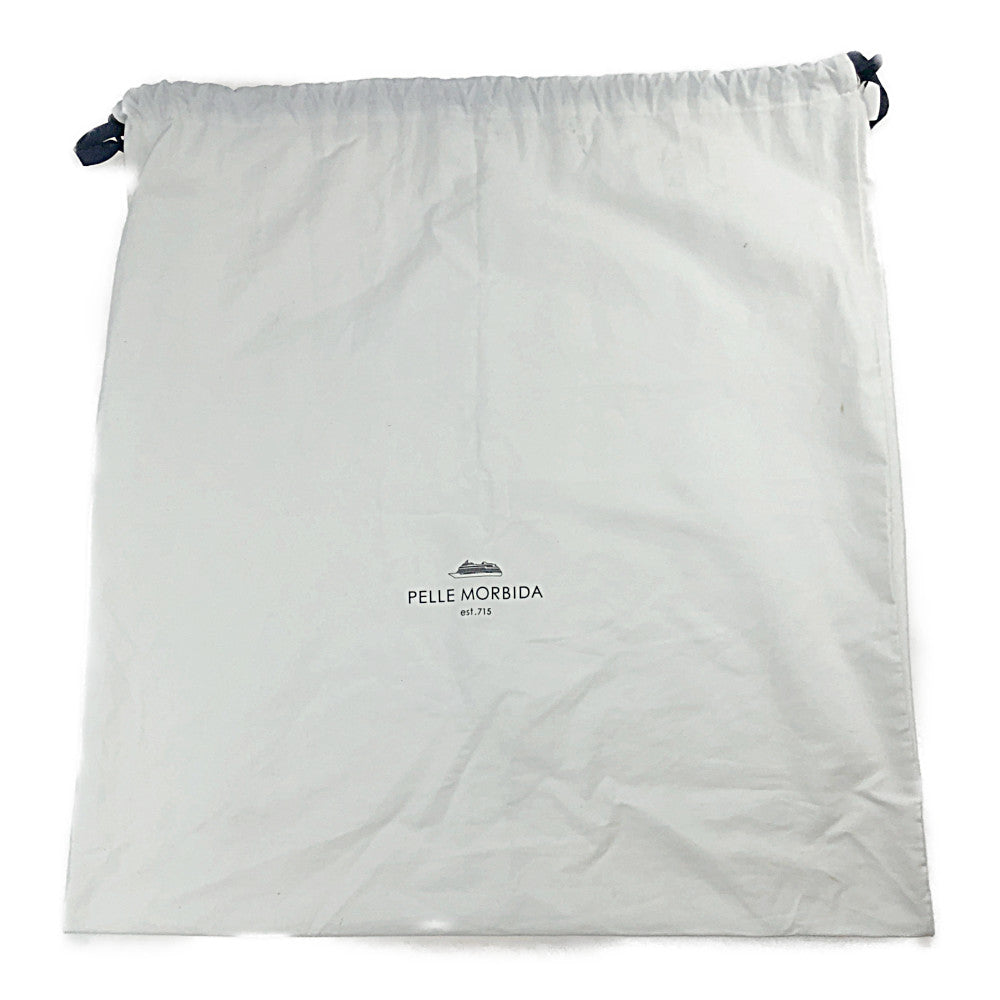 PELLE MORBIDA ペッレモルビダ Capitano 2way キャピターノ ビジネス トートバッグ ブラック系【極上美品】【中古】