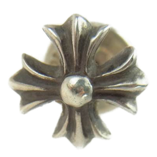 CHROME HEARTS クロムハーツ（原本無） No2 CH PLS CHプラス スタッド ピアス シルバー系【中古】