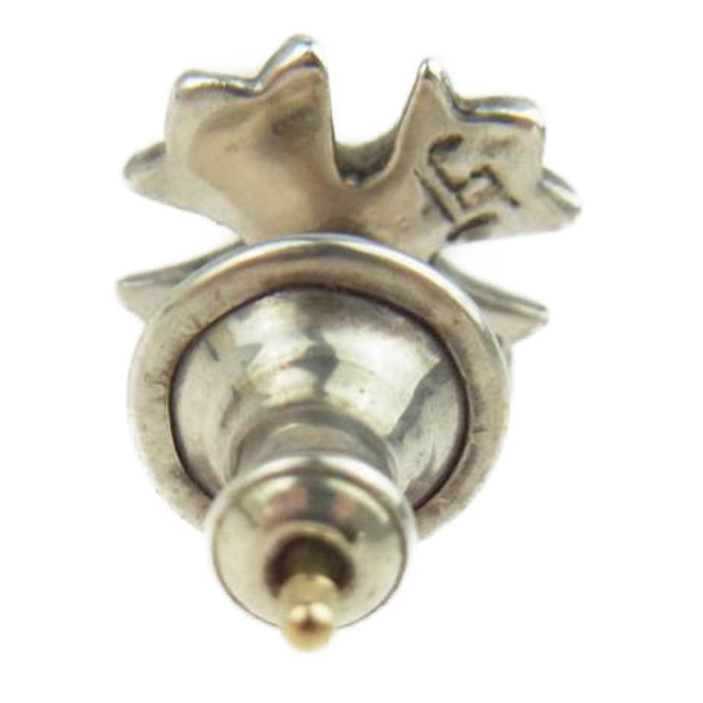 CHROME HEARTS クロムハーツ（原本無） No2 CH PLS CHプラス スタッド ピアス シルバー系【中古】