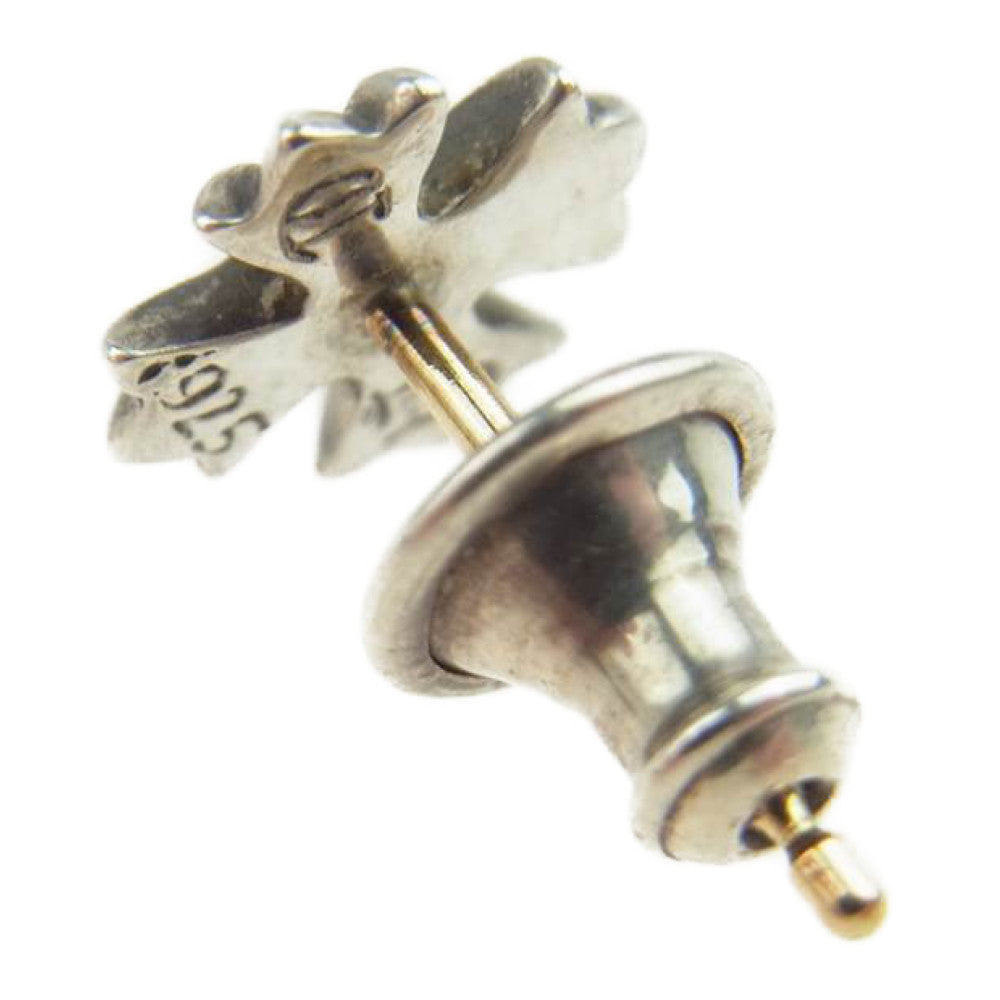 CHROME HEARTS クロムハーツ（原本無） No2 CH PLS CHプラス スタッド ピアス シルバー系【中古】
