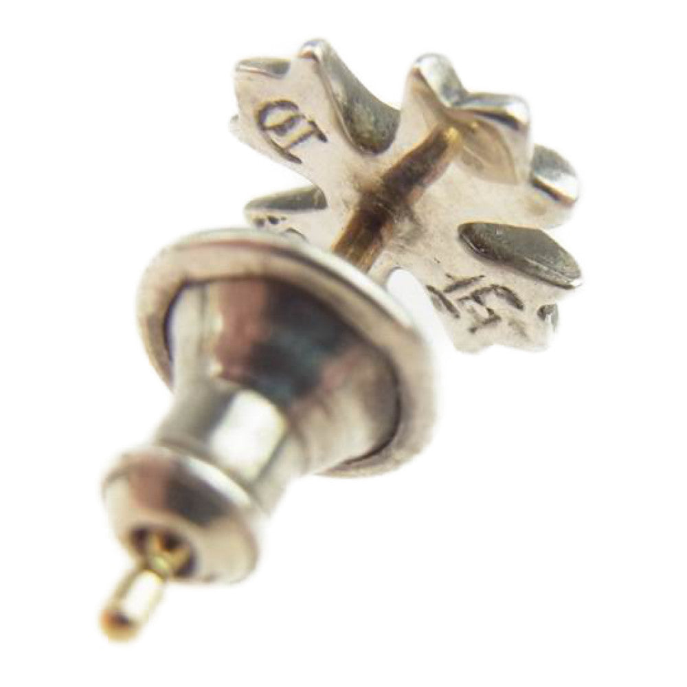 CHROME HEARTS クロムハーツ（原本無） No2 CH PLS CHプラス スタッド ピアス シルバー系【中古】