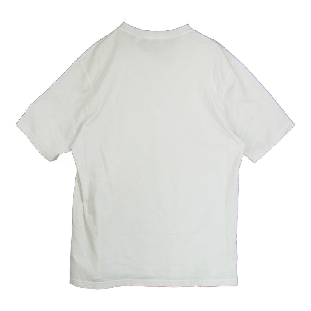 BURBERRY バーバリー 8021832 バーバリージャパンタグ LOGO GRAPHIC COTTON T-SHIRT WHITE TB ロゴ クルーネック 半袖 Tシャツ カットソー ホワイト ホワイト系 M【中古】