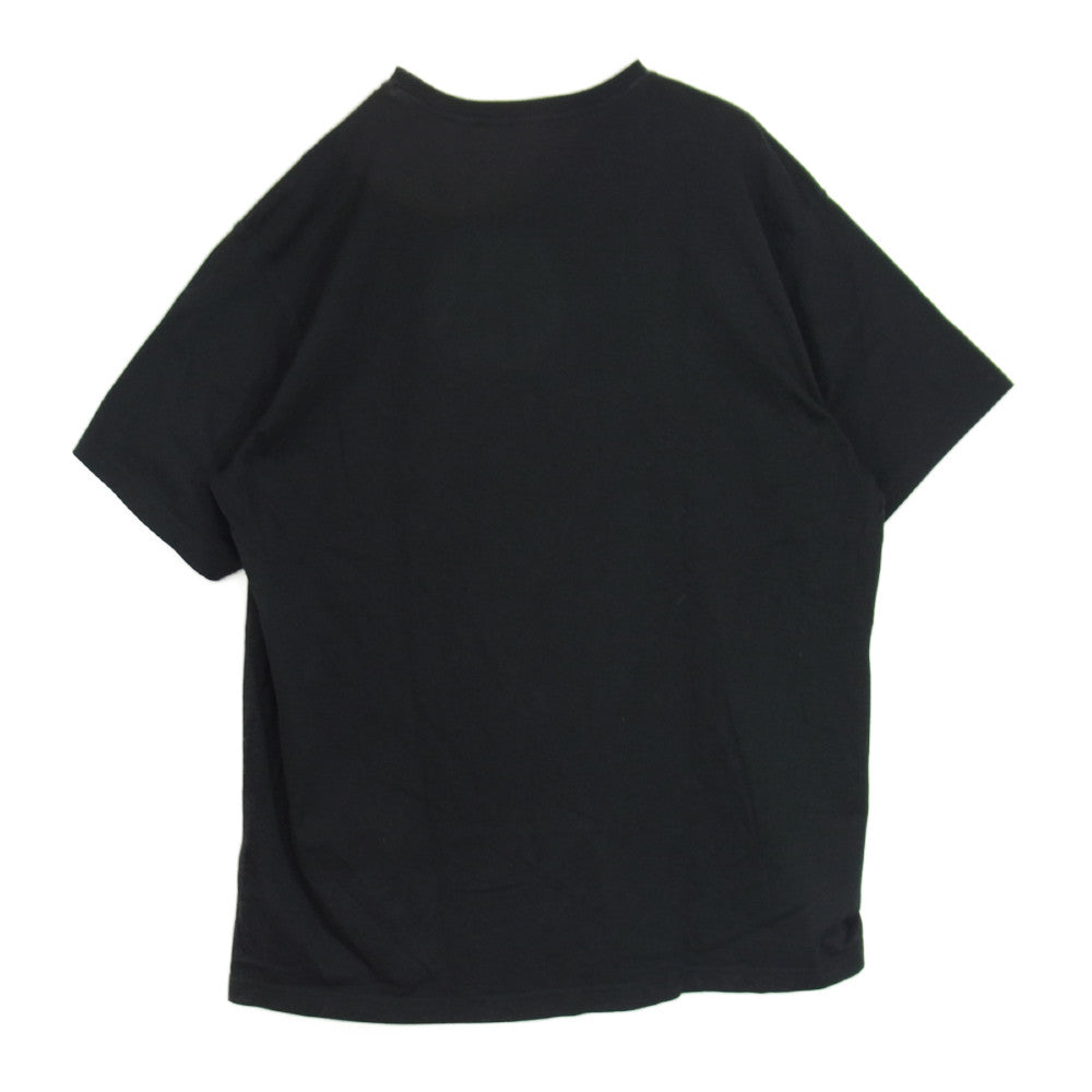 BURBERRY バーバリー 8022372 バーバリージャパンタグ KINGDOM キングダム ロゴ クルーネック 半袖 Tシャツ カットソー ブラック ブラック系 M【中古】