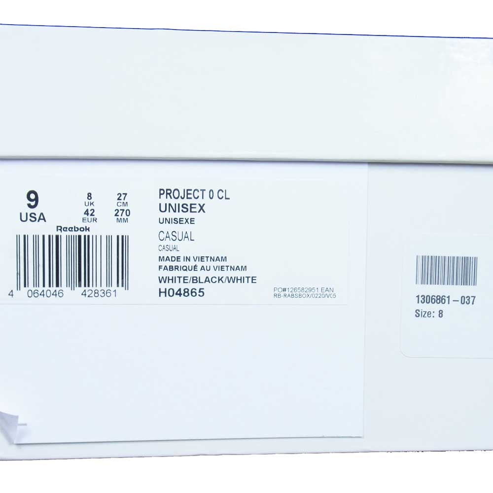 MAISON MARGIELA メゾンマルジェラ MAISON MARGIELA PROJECT 0 CL H04865 足袋 タビ ローカット スニーカー ホワイト系 US9【中古】