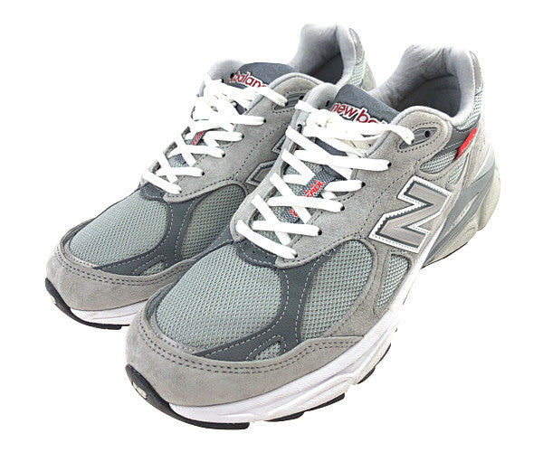 NEW BALANCE ニューバランス M990VS3 USA製 スニーカー グレー系 9【中古】