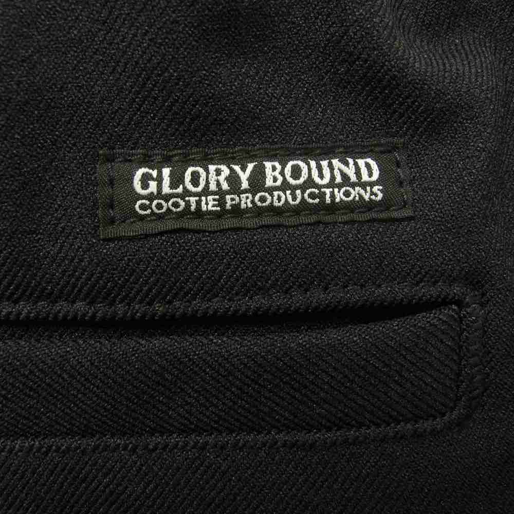 COOTIE クーティー GLORY BOUND グローリーバウンド イージー スラックス パンツ ブラック系 S【美品】【中古】