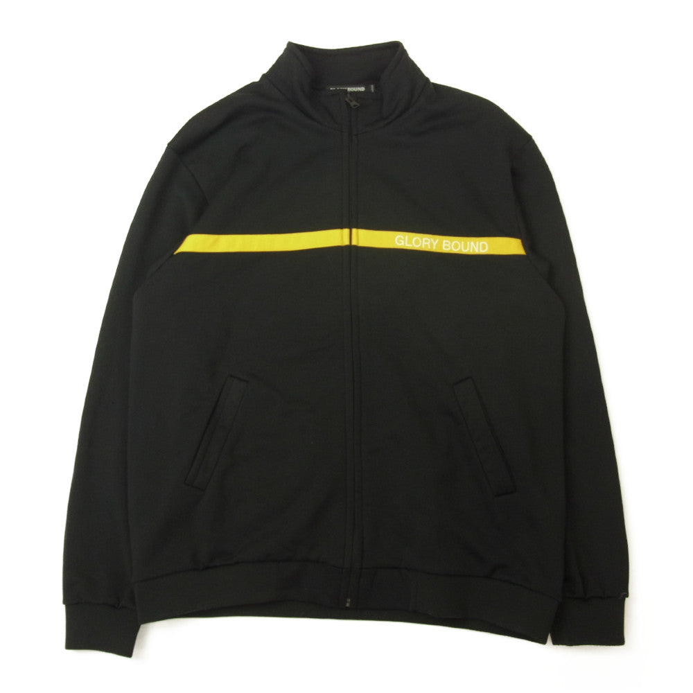 COOTIE クーティー GLORY BOUND グローリーバウンド Line Tape Track Jacket ロゴ ラインテープ トラック ジャケット ブラック系 XL【中古】
