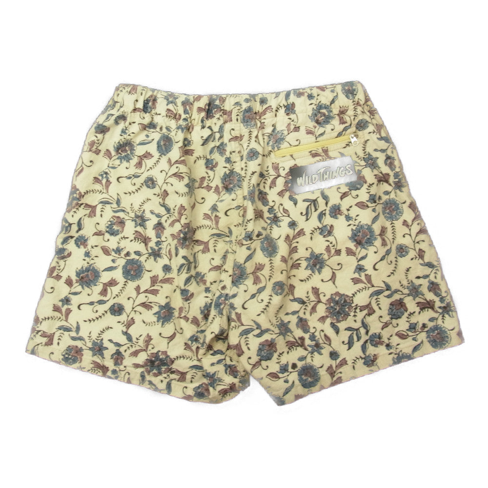 WILDTHINGS ワイルドシングス PRINT CLIMBING SHORT プリント クライミング ショーツ オフホワイト系 ONE【中古】